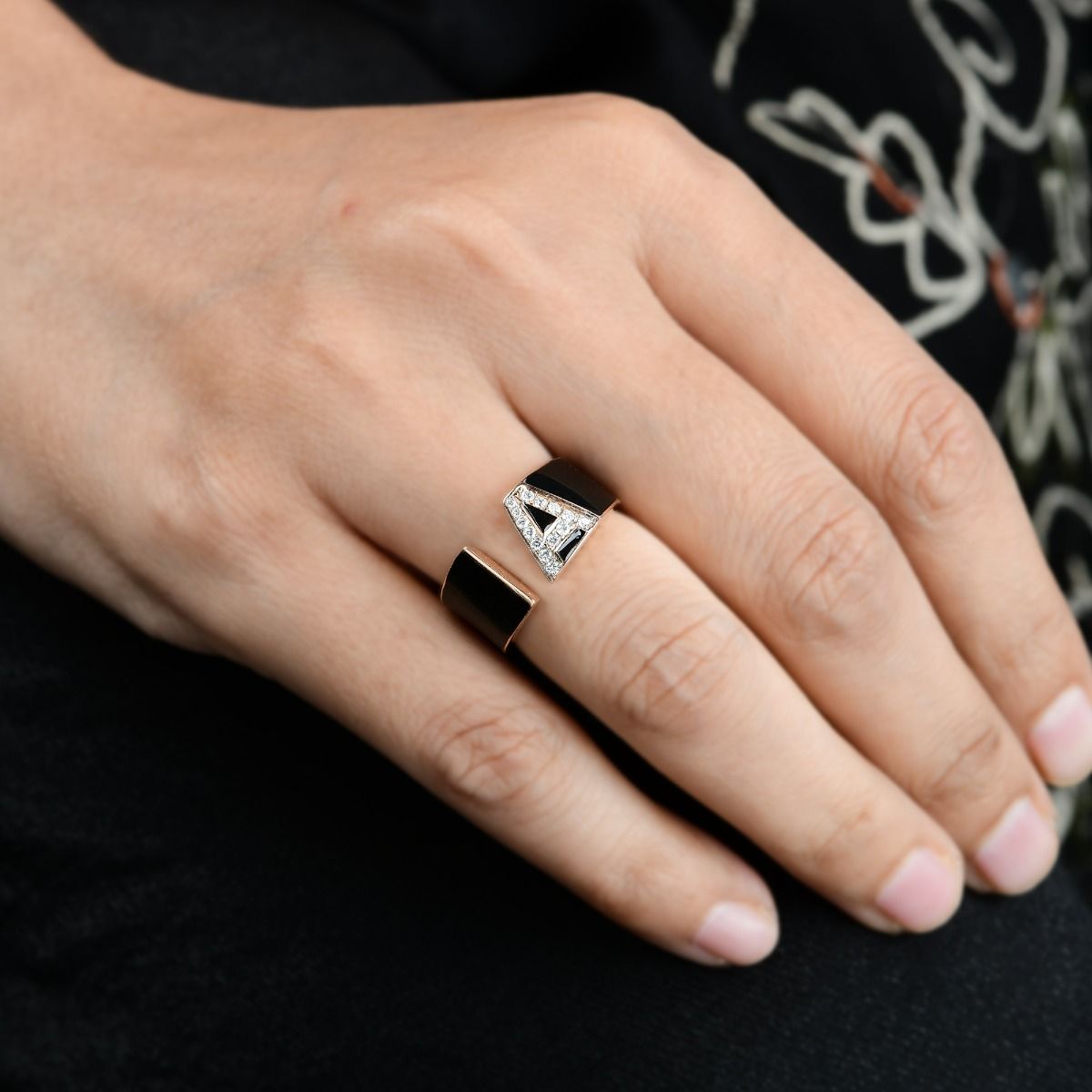 Natural 3.25 Carat HI Color SI Clarity Marquise Diamond Ring 18k White Gold Handmade Women Jewelry Gift For Her